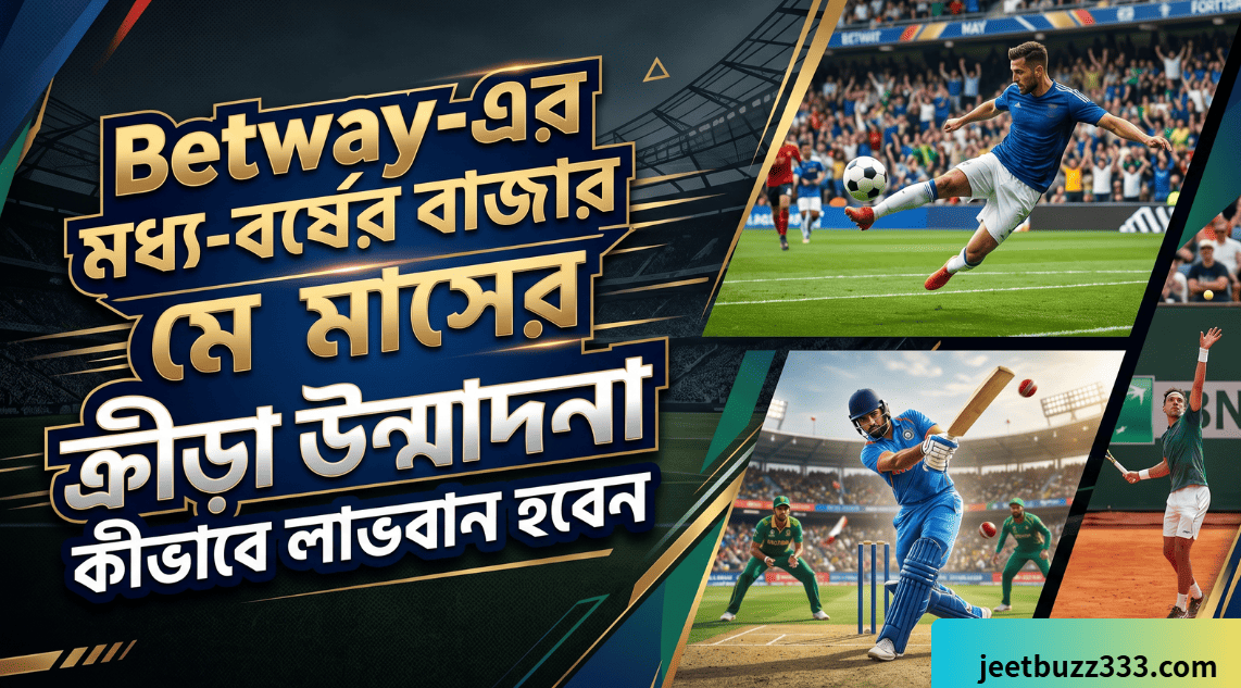 Betway-এর মধ্য-বর্ষের বাজার পূর্বাভাস: মে মাসের ক্রীড়া উন্মাদনা থেকে কীভাবে লাভবান হবেন
